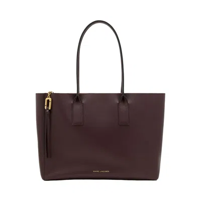 Pre-owned Marc Jacobs Scene Work Tote Bag 'dark Port' | Red | Women's Size Onesize