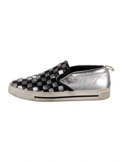 Pre-owned Marc Jacobs Sequin Embellishments Sneakers In Multi