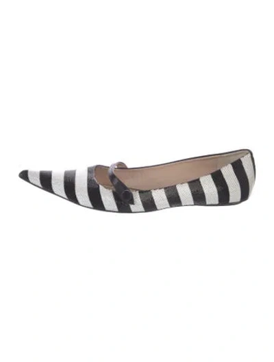 Pre-owned Marc Jacobs Sequins Printed Ballet Flats In Multi