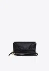 Marc Jacobs Shades Case Wallet In Pebbled Leather In Black