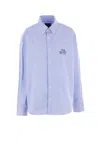 Marc Jacobs Striped Cotton Shirt Collar Pocket Sleeves