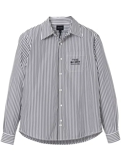 Marc Jacobs The Striped Shirt In Black