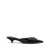 Marc Jacobs The Emma Kitten-heel Mules In Black