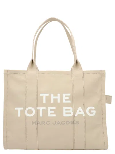Marc Jacobs Shopping 'the Canvas Large Tote' In Neutral