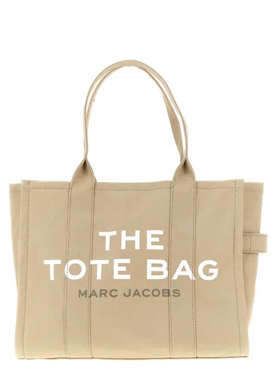 Marc Jacobs Shopping 'the Canvas Large Tote' In Neutral