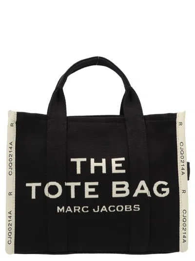 Marc Jacobs Shopping 'the Jacquard Medium Tote' In Black