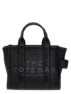 Marc Jacobs Black Shopping The Leather Micro Tote In Black
