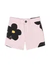 Marc Jacobs Daisy-print Shorts In Pink