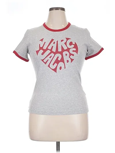 Marc Jacobs Short Sleeve T-shirt In Gray