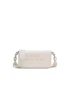 Marc Jacobs Mini Crossbody Bag In Grained Leather In White