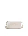Marc Jacobs Mini Crossbody Bag In Grained Leather In White