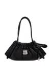 Marc Jacobs The Cristina Satchel Leather Shoulder Bag In Black