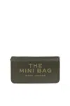 Marc Jacobs Compact Clutch Bag With Embossed Logo In Green