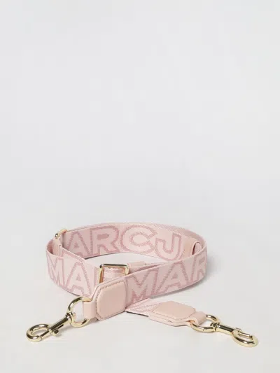 Marc Jacobs Shoulder Bag In Fabric With Jacquard Logo In Pink