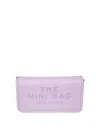Marc Jacobs Compact Textured Mini Bag With Adjustable Strap In Light Purple
