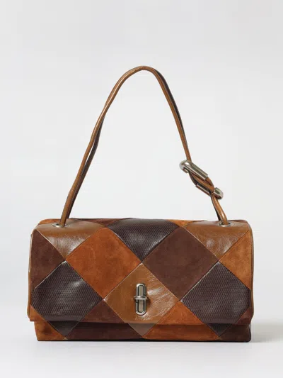 MARC JACOBS SHOULDER BAG MARC JACOBS WOMAN COLOR BROWN,H36340032