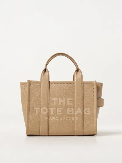 Marc Jacobs The Tote Bag In Grained Leather In Brown