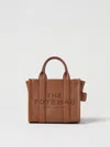 Marc Jacobs Leather The Mini Traveler Tote Bag In Brown