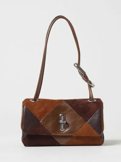 MARC JACOBS SHOULDER BAG MARC JACOBS WOMAN COLOR BROWN,H63918032