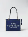Marc Jacobs Sac Cabas The Denim Chain Micro Tote Bag In Denim