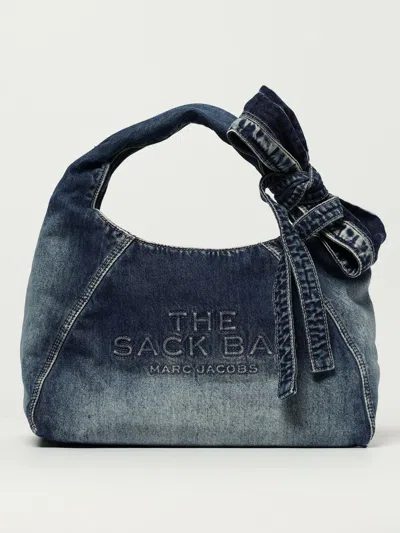 Marc Jacobs Shoulder Bag  Woman Color Denim In Blue