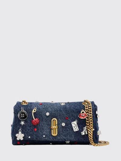 Marc Jacobs Shoulder Bag  Woman Color Denim In Blue