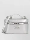 Marc Jacobs Shoulder Bag Metallic Finish Top Handle Strap