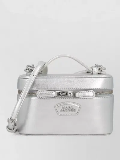 Marc Jacobs Shoulder Bag Metallic Finish Top Handle Strap