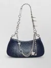 Marc Jacobs Shoulder Bag Star Studs Chain Strap In Blue