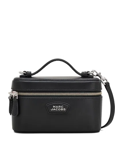 Marc Jacobs Shoulder Bag "the E/w Vanity" In Leather In Black