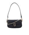 Marc Jacobs Clover Design Shoulder Bag With Chain Strap In Black