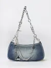 Marc Jacobs Shoulder Bag Star Studs Chain Strap In Blue