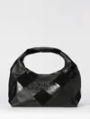 Marc Jacobs Borsa A Spalla The Suede Patchwork Sack Bag Black Multi In Brown