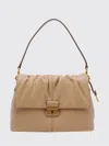 Marc Jacobs The Cristina Messenger Leather Shoulder Bag In Brown