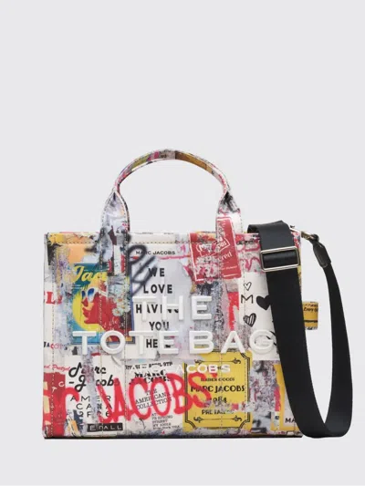 Marc Jacobs Shoulder Bag Woman Color White In Multi