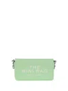 Marc Jacobs Rectangular Mini Bag In Soft Green Cow Leather In Green