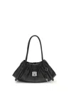 Marc Jacobs The Cristina Small Satchel Leather Cross-body Bag In Black