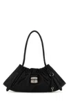 Marc Jacobs Black Leather The Cristina Shoulder Bag In Black