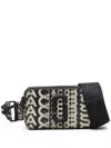 Marc Jacobs Black The Monogram Lenticular Snapshot Cross Body Bag In Printed