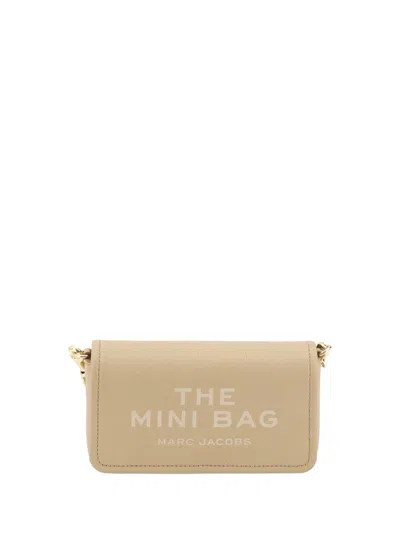 Marc Jacobs Beige Calf Leather Bos Taurus Shoulder Bag In Neutral