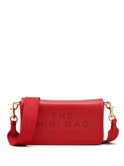 Marc Jacobs The Leather Mini Bag In Red Leather