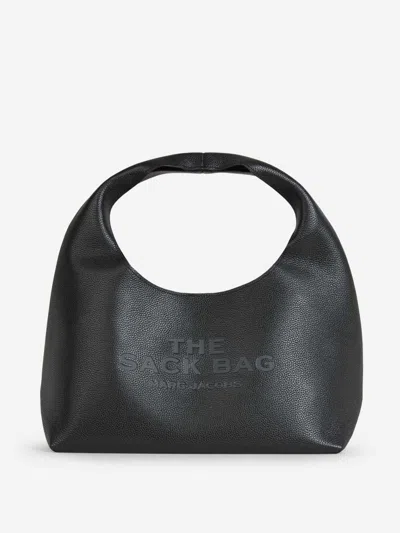 Marc Jacobs The Mini Sack Leather Handbag In Black