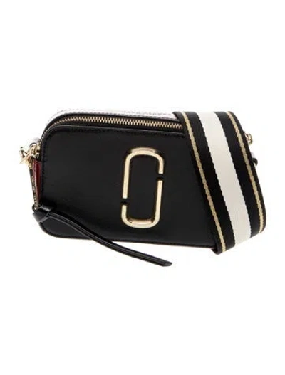 Pre-owned Marc Jacobs Signature Shoulder Bag In Black