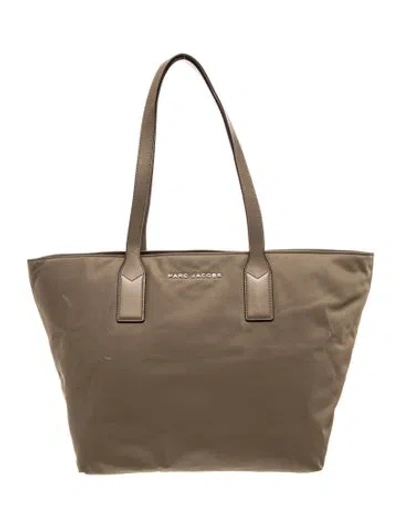 Pre-owned Marc Jacobs Signature Tote In Neutral