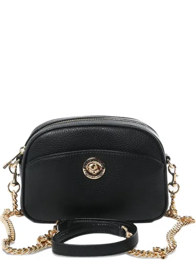 Marc Jacobs Signet Shoulder Bag In Black