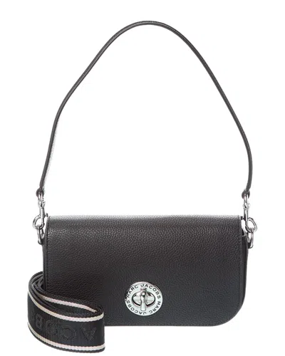 Marc Jacobs Signet Turnlock Leather Shoulder Bag