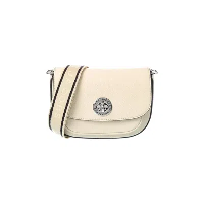 Pre-owned Marc Jacobs Signet Turnlock Small Saddle Bag 'marshmallow' | White | Men's Size Onesize
