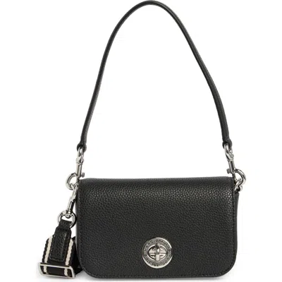 Marc Jacobs Signet Turnlock Small Shoulder Bag In Black
