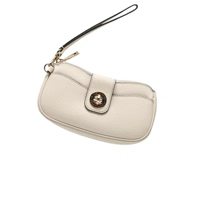 Pre-owned Marc Jacobs Signet Turnlock Wristlet 'marshmallow' | White | Men's Size Onesize