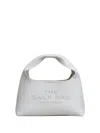 Marc Jacobs Silhouette And Textured Leather Handbag In White